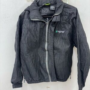 Frogg Toggs Black full zip Jacket size large